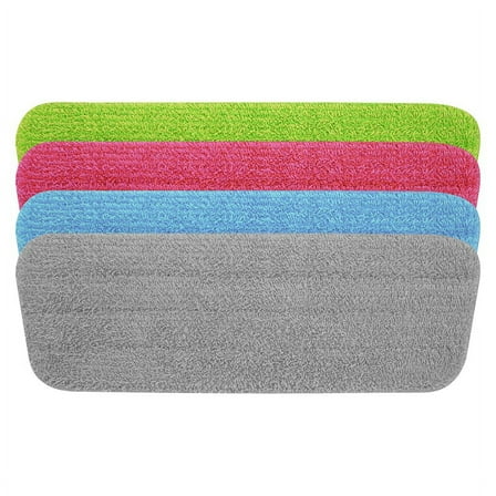 4 pcs Cleaning Mop for Spray Mop and All Spray Mops & Washable Mops