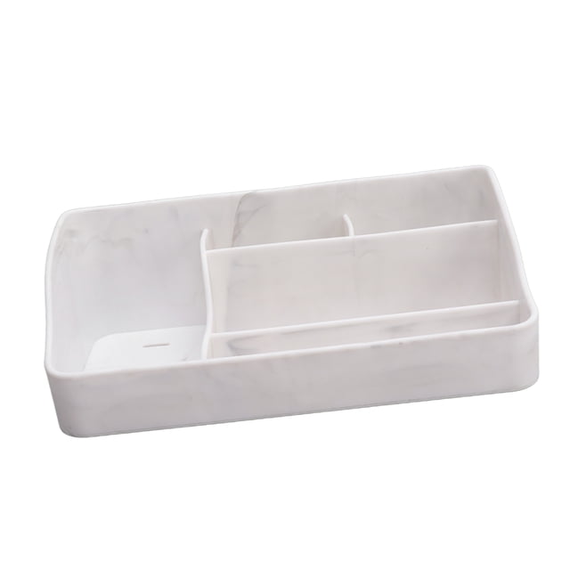 Organizador de maquillaje de escritorio NikouMX 5 rejillas Caja de almacenamiento de cosméticos silicona