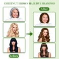 thumbnail image 3 of Champú colorante para el cabello SHIHUANUO 3 en 1, cobertura gris, 520 ml, 3 of 8