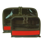Tasmanian Tiger Medic Pouch Set, Color Coded Tactical Organizer Pouches, First Aid and Trauma Gear, YKK Zippers, Olive