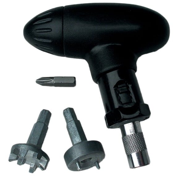 ProActive Sports Golf Ratchet Action Spike Wrench Black Shoe Cleaning New
