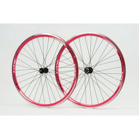 UPC 664332862400 product image for Vuelta ZeroLite Track Comp 700c Wheelset (Pink - 700 C) | upcitemdb.com