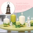 thumbnail image 4 of Inteprter de velas con anillo colgante, artesanía, Festival, contenedor de madera, farol Retro para exteriores, de luz, centros de mesa, Decoración del hogar Inteprter HA064754-00, 4 of 6