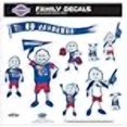 thumbnail image 3 of NCAA Siskiyou Sports Fan Shop Kansas Jayhawks Family Decal Set Large One Size Team Color, 3 of 4