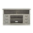 thumbnail image 6 of 60"W TV Media Stand Farmhouse Rustic Entertainment Console for 65" TV with Storage Space, Gray, 6 of 7