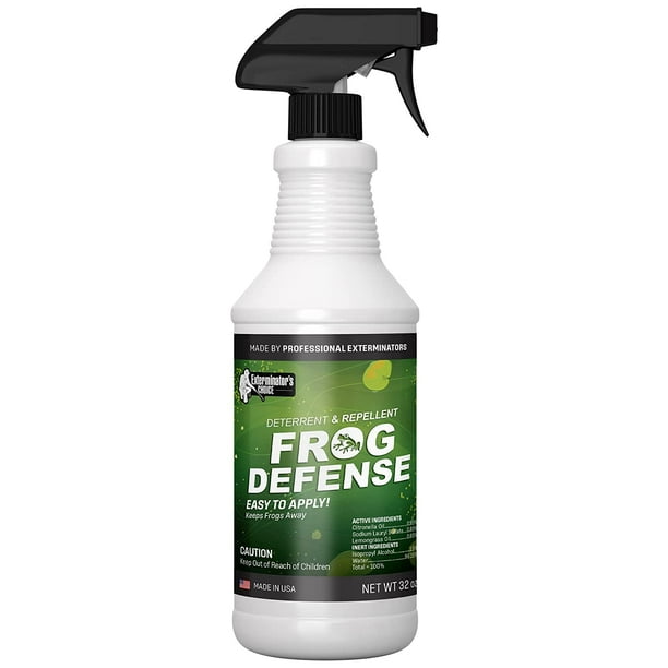 Exterminator’s Choice Frog Defense Spray 32 Ounce Natural, Non