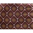 thumbnail image 4 of oneOone Georgette Viscose Fabric Diamond Flame Stitch Print Sewing Fabric BTY 42 Inch Wide, 4 of 4