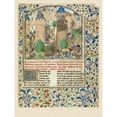 thumbnail image 3 of Master of the Jarden de Vertueuse Consolation 15x18 Black Modern Framed Museum Art Print Titled - Alexander Fights in the Town of the Sudracae, 3 of 5