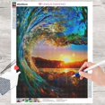 thumbnail image 4 of 5D Diamond Painting Herz aus Wasser, 4 of 10