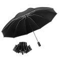 thumbnail image 1 of Umbrella Windproof Travel Umbrella Compact Folding Reverse Umbrella, 1 of 6