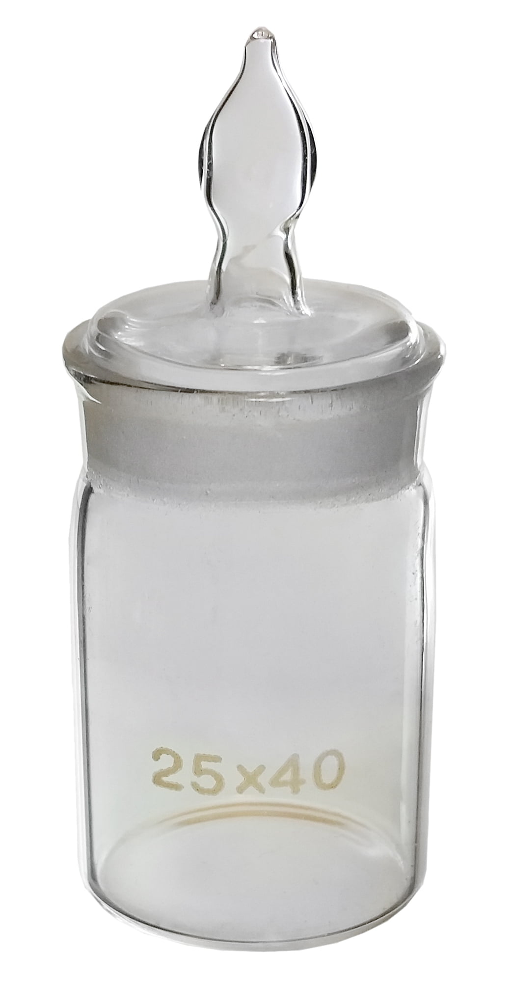 Weighing Bottle, Flint Glass, with ground glass stopper. Size 25mm