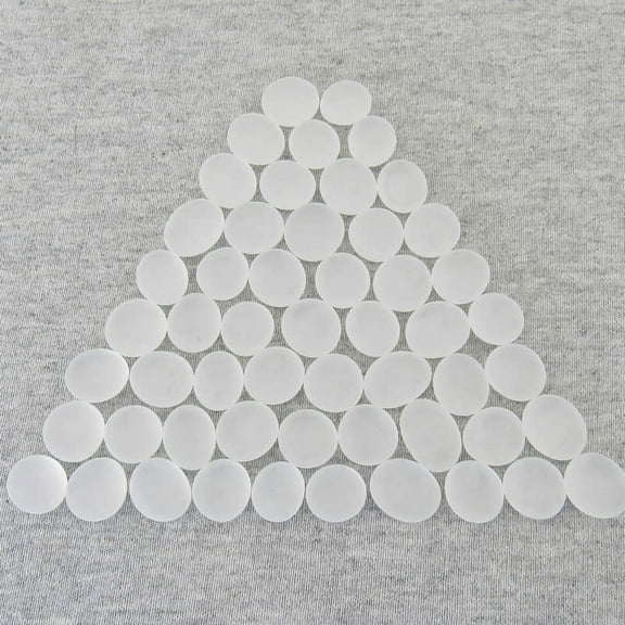 Crystal Clear Frosted Gaming Stones 12 - 14mm (40 or More) Chessex