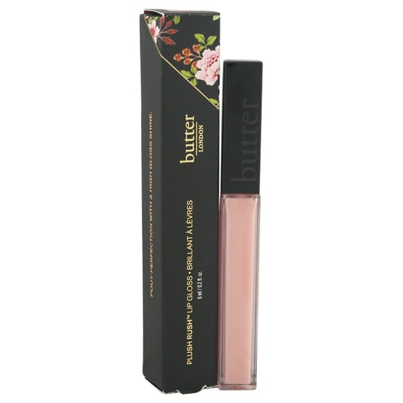 Plush Rush Lip Gloss - First Kiss by Butter London for Women - 0.2 oz Lip Gloss