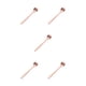 thumbnail image 2 of Cuchara mezcladora Naiovety pata de gato oro rosa Acero inoxidable 1, 2 of 6