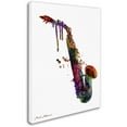 thumbnail image 2 of Trademark Fine Art "Saxophone II" Canvas Art by Mark Ashkenazi, 2 of 3