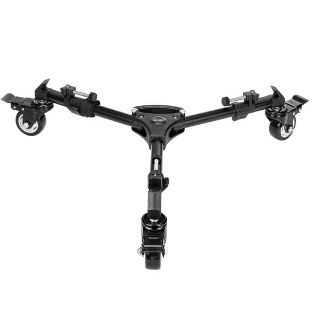 Trípode Dolly Cayer TD03 Heavy Duty con 3 ruedas grandes de 30 kg