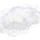 thumbnail image 5 of Guardurnaity 1000 Uds. Banda elástica desechable para mujer, lazo de goma para el pelo, coleta, herramienta de peluquería Accesorio para el cabello blanco 2.5 cm Guardurnaity AP1235-02B, 5 of 6