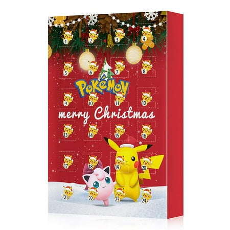 Pokemon Pokemon Christmas Advent Calendar Box 24 Pieces Of Anime Pokemon Pokemon Christmas Advent Calendar Box 24 Pieces Of Anime