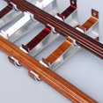 thumbnail image 4 of 2 Pcs Accessoires de Rideaux en Alliage d'Aluminium Double Support Type Poisson Double Code Support de Tringle à Rideaux, 4 of 5