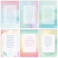 thumbnail image 2 of Better Office Products 50-Pack Inspirational Christian Greeting Cards, 6 Bible Verses, 6 Watercolor Designs, 4 x 6 Inch, Encouragement Cards, Scripture Notecards for All Occasions, 2 of 6