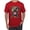 Red, variant on My Favorite Breed is The One In Need | Colorful Labrador Dog | Dean Russo Art Animal Lover Men's T-Shirt, Red, 3XL