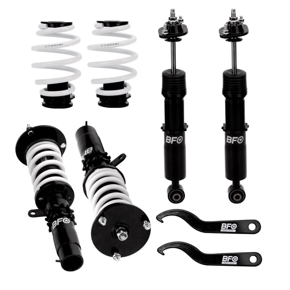 BFO Coilover Shock Absorber Kit for BMW 3-Series E46 316i 318i 320i 323i 325i 328i 330i Height Adjustable Coil Spring Strut Lowering Kit