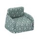 thumbnail image 3 of Sofá plegable CUTICAT para casa de muñecas escala 1/12 decoración decorativa en miniatura Verde, 3 of 8