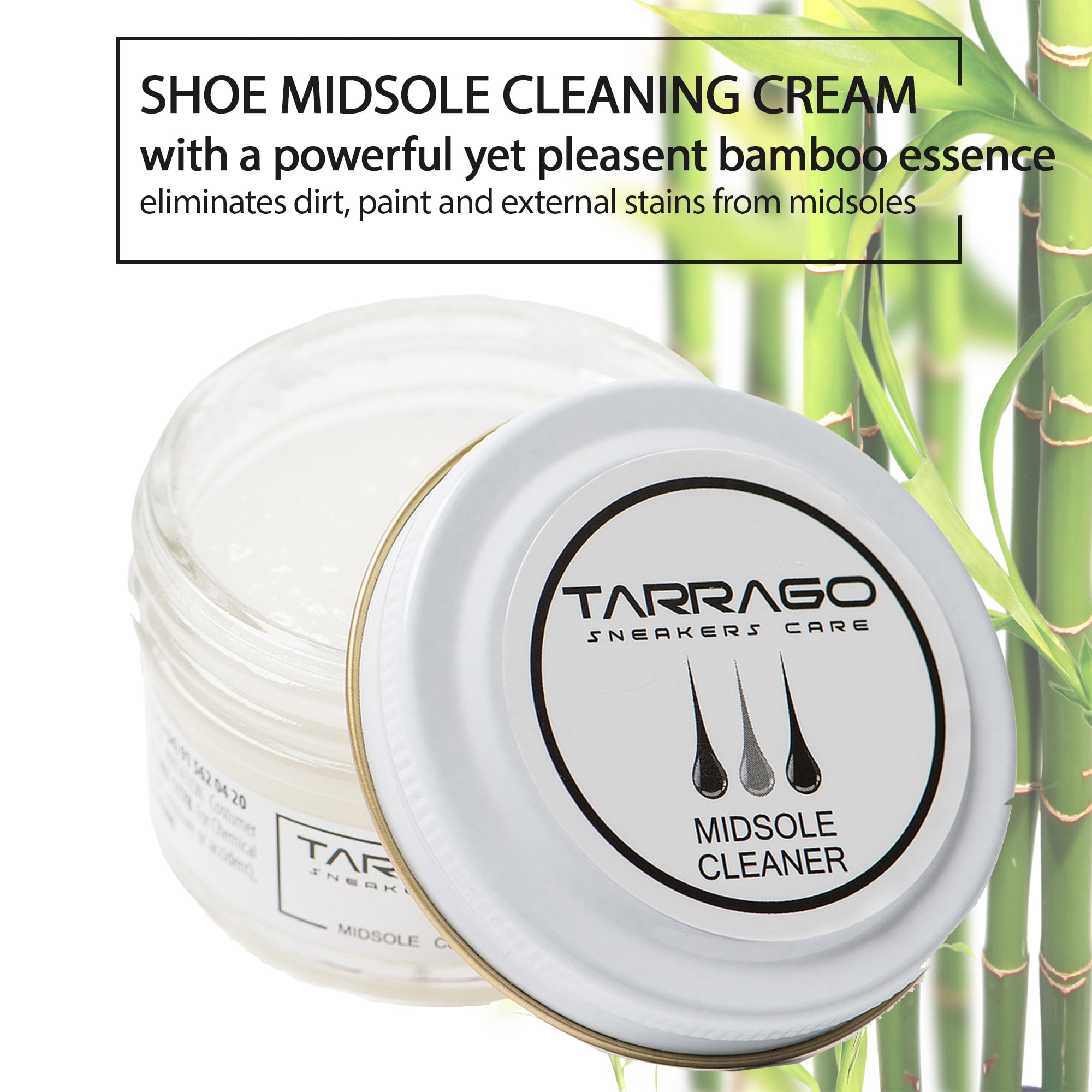  Tarrago Super White- Shoe Whitener Instant Cleaner for Sneakers  with Applicator Tip for Leather Renew 75mL : Clothing, Shoes & Jewelry