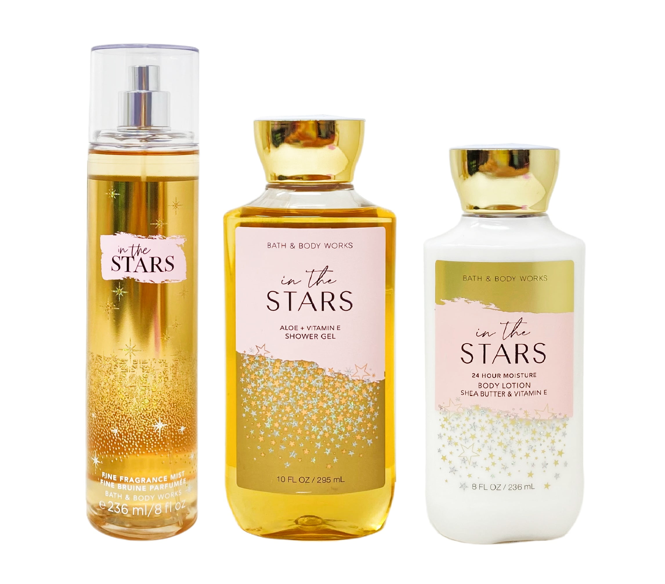 【In The Stars】Bath&bodyworks ボディークリーム３本 In the stars】Bath&bodyworks ボディークリーム3本