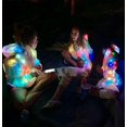 thumbnail image 2 of Hombres Mujeres LED Flash Light Rave Chaqueta Béisbol Sudaderas Deporte Ou, 2 of 5