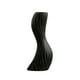 thumbnail image 3 of Jarrón de olas, adorno de escritorio, regalo moderno, figura artística, artesanía, decoración, estatua Negro M, 3 of 9