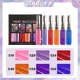 thumbnail image 4 of Tinte temporal para el cabello de 6 colores para niñas Colores brillantes Seguro Fácil de mezclar Tinte para el cabello desechable lavable Tipo A, 4 of 10