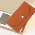 thumbnail image 1 of ADDHAT Cartera De Marrón En PU Con Almacenamiento Organizado Para Tarjetas Y Efectivo, 1 of 7