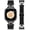 Black/Black, variant on Magnetic Band Compatible with Versa 4/3 and Sense 2/1, D-Shape Braided Stretchy Nylon Strap for Women Men, Adjustable Sport Dressy Watch Band