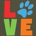 thumbnail image 3 of CafePress - L(Paw)VE Dark T Shirt - Men's Classic Graphic Cotton T-Shirt, 3 of 4