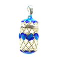 thumbnail image 6 of EHJRE Mini Essential Oil Perfume Locket Pendant Filigree Flower Cute Enamel Color - 6 6, 6 of 9