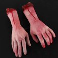 thumbnail image 1 of Cortes de terror NikouMX brazos falsos sangrientos accesorios de decoración para Halloween, 1 of 8