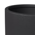 thumbnail image 4 of Pemberly Row Fiberstone Tapered Round Planter 32 Inch Height in Black, 4 of 6