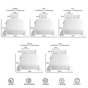 Feelyou Reindeer Elk Animal Bedding Comforter Set for Men, Rustic Tree Mountain Twin Comforter Sets, Southwestern Cabin Reversible Bedding Set, Lightweight Room Decor, 2pcs