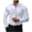 White, variant on Yongwang Mens Big and Tall Print Dress Shirts Lapel Collar Button Down Shirt Fashion Business Casual Long Sleeve Shirt