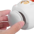 thumbnail image 3 of Adorable hucha de cerámica Maneki Neko, figura de gato de la suerte para decoración del hogar y ahorros, ideal como regalo para la buena suerte, color blanco, 3 of 7