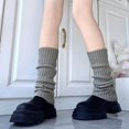 thumbnail image 1 of WAITLOVER Calcetines de punto en capas calcetines cálidos de otoño e invierno + calentadores de piernas Lolita C ιц, 1 of 7