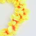 thumbnail image 5 of 1 Set 4pcs Hawaiian Garland Necklace Bracelets Thicken Tropical Beach Party Fancy Accessaries (Yellow), 5 of 10