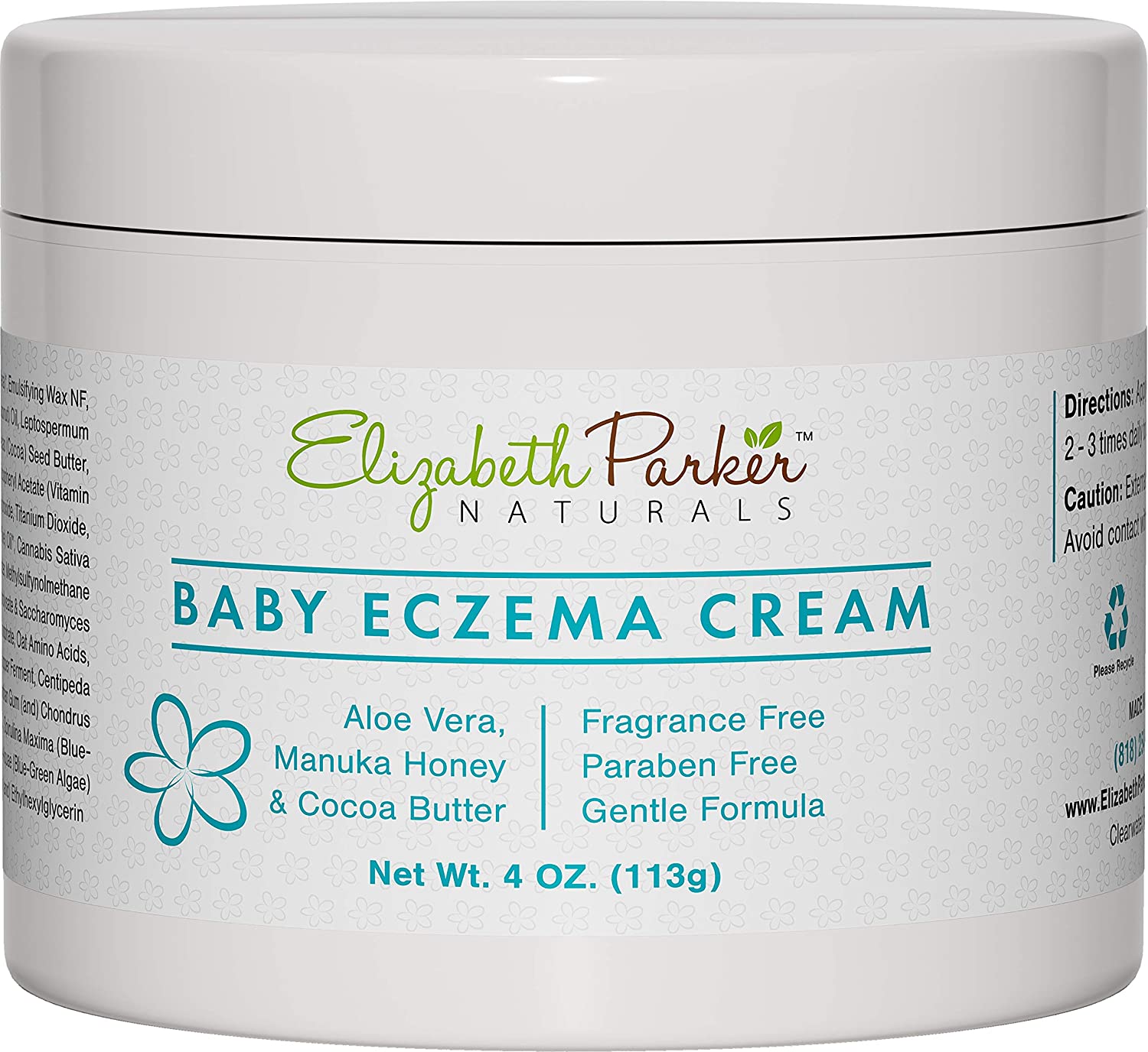Baby Eczema Cream for Face &amp; Body Organic and