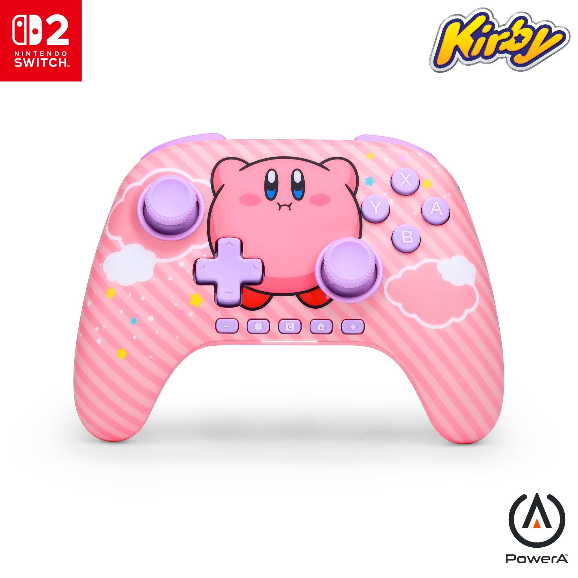 PowerA Advantage Wireless Controller for Nintendo Switch 2 - Kirby Puff