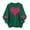Army Green, variant on dazeni Valentine's Sweatshirt for Women Cute Love Heart Blouse Casual Long Sleeve Valentine Tshirt Fashion Clothes Tops Pink Large
