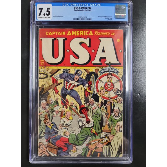 Collectible USA Comics #17 - CGC 7.5 Comic Book
