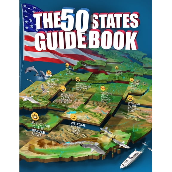 The 50 States Guide Book, (Paperback)