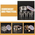 thumbnail image 2 of WHAMVOX 1 Set Condiment Container Stainless Steel Spice Jar Seasoning Storage Jar Kitchen Spice Box, 2 of 8