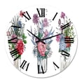 thumbnail image 2 of Designart 1 in Farmhouse Wall Clock, 2 of 5